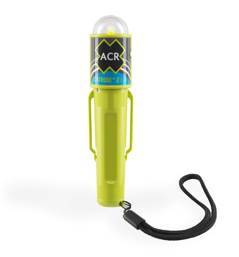 ACR C-Light H2O LED PFD Light, Water-Activated, USCG & SOLAS Approved, Lightweight, Compact, Emergency Safety for Life Jackets & Marine Visibility (No Batteries Required) - Image 1